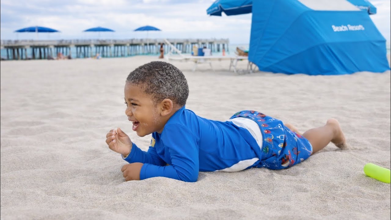 Snow Spent The Day At The Beach — Here’s What Happened