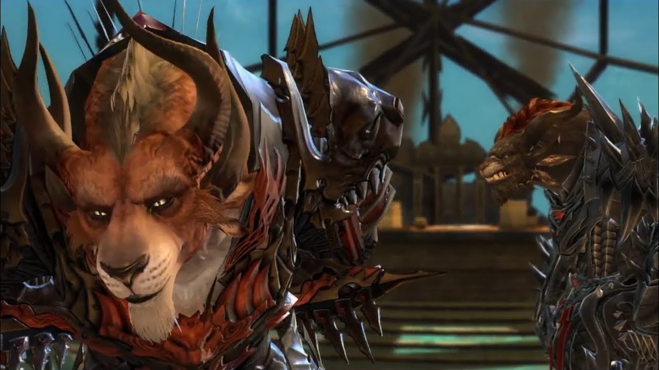 GW2 The Icebrood Saga - Bound by Blood - A Meeting with Bangar Cutscene