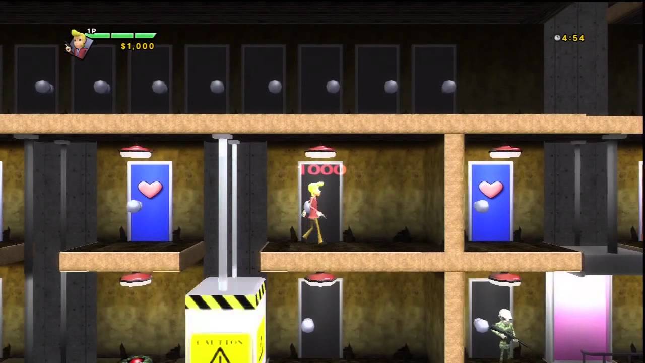 Elevator Action Deluxe Stage 4-1 through 4-5 All Gold Medals