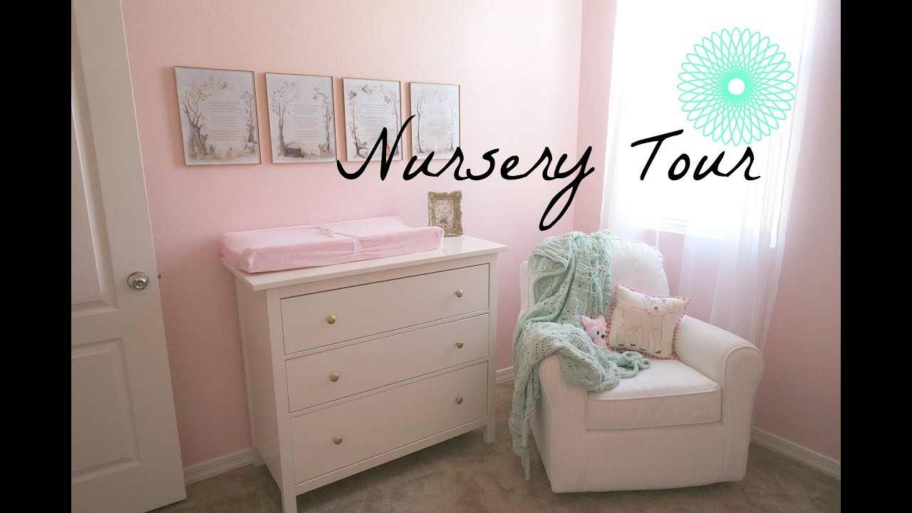 Baby Girl's Nursery Tour!
