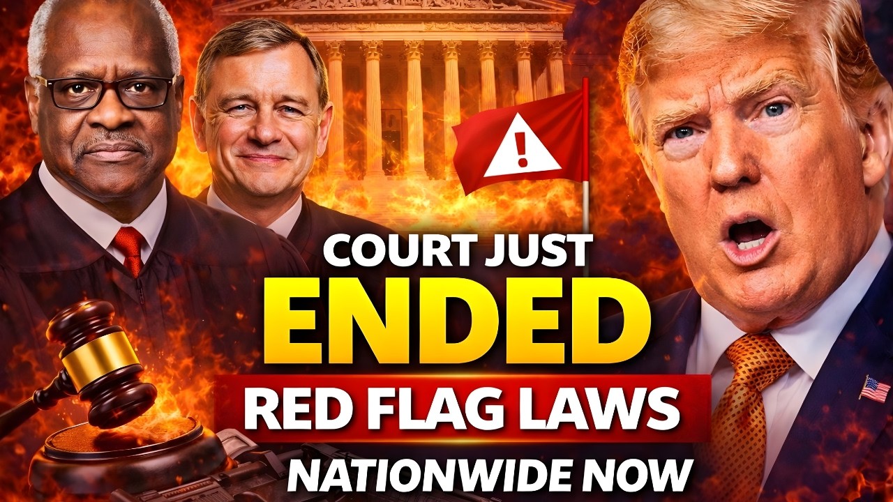 BREAKING Court Decision to END Red Flag Gun Laws — DOJ & 25 States Back It Right Now!