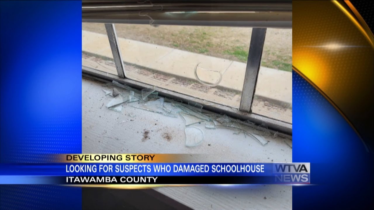 Historic schoolhouse in Itawamba County vandalized