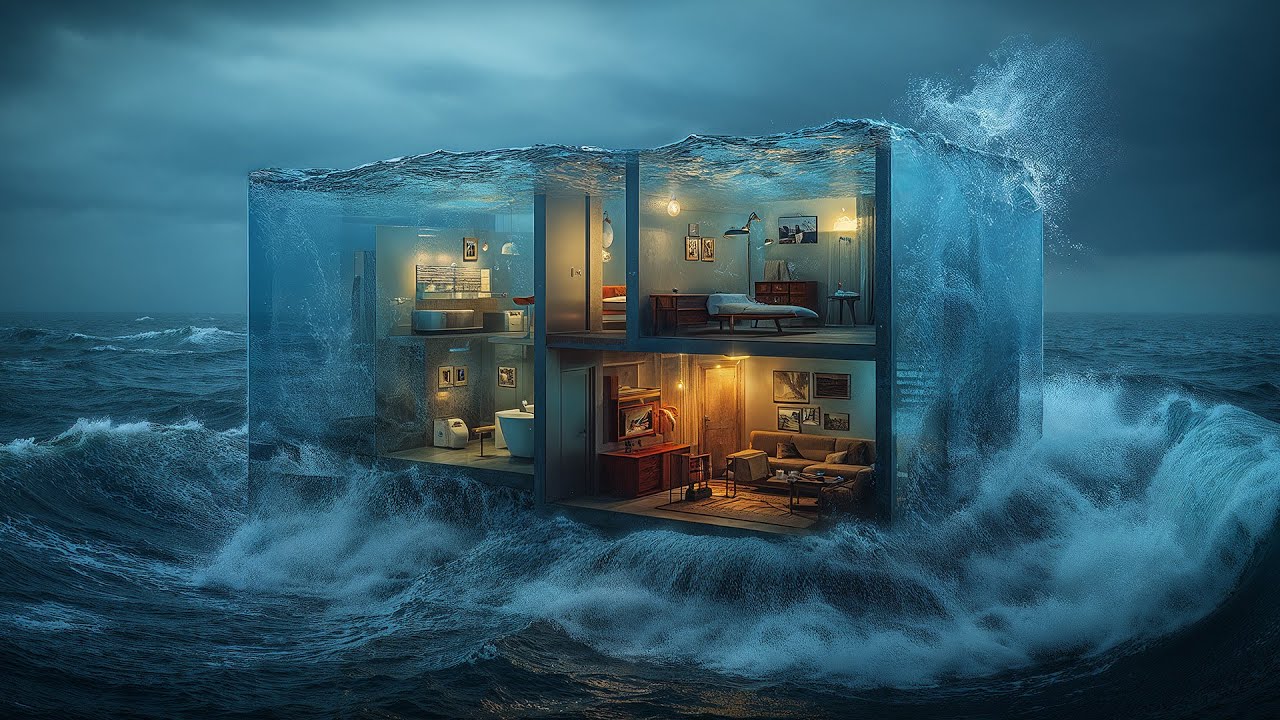 Peter Gabriel - Here Comes the Flood (Addy Feuerstein / UrbanOrigami video)