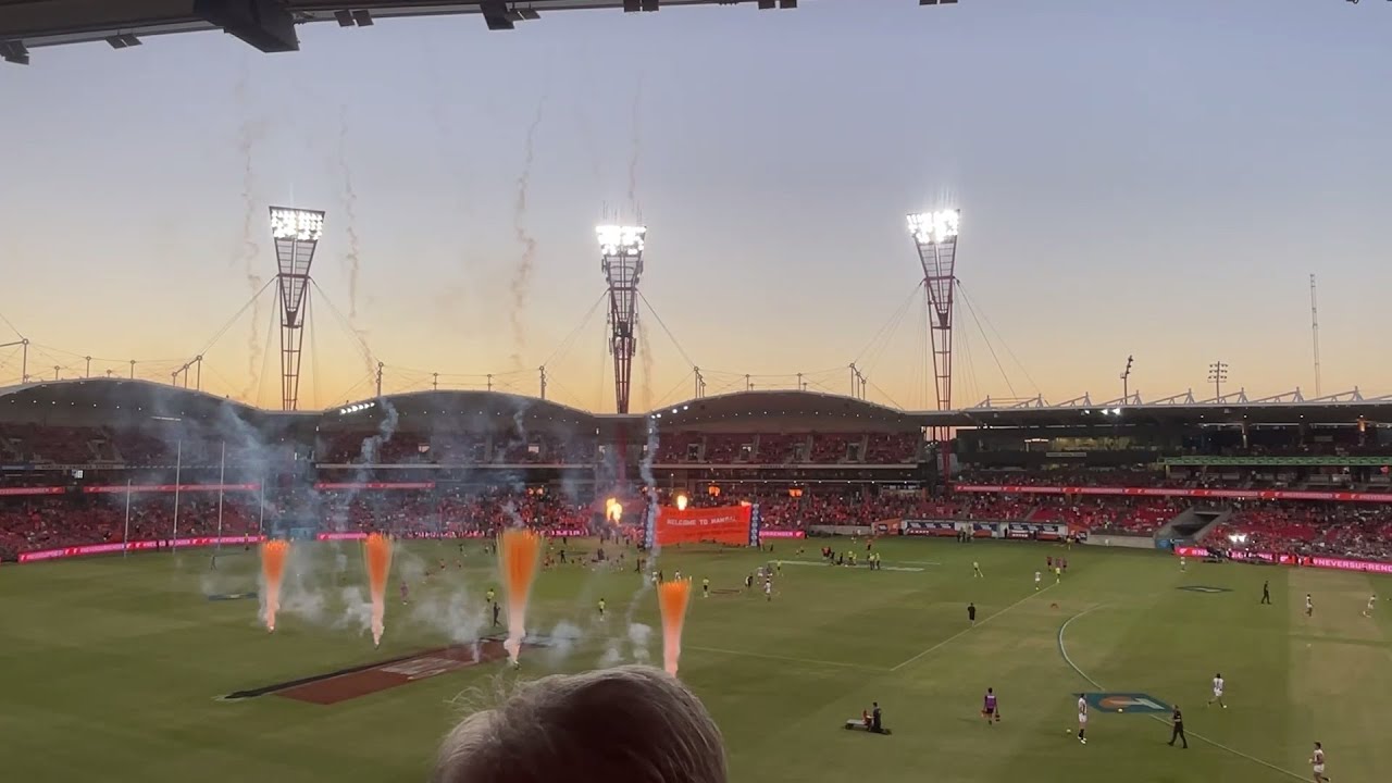 GWS GIANTS V COLLINGWOOD | AFL OPENING ROUND VLOG