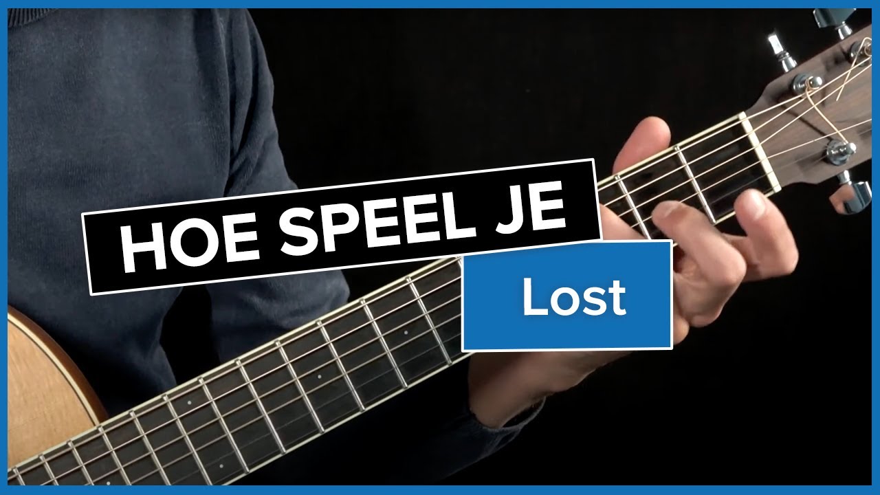 Hoe speel je LOST van ANOUK - GUITAR TUTORIAL ORIGINAL | Lost Anouk GITAAR TABS LOST