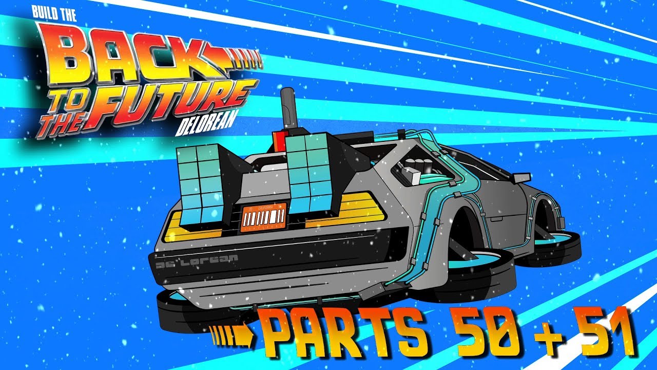 Eaglemoss Build the Back to the Future Delorean Parts 50 & 51: Christmas Seats!