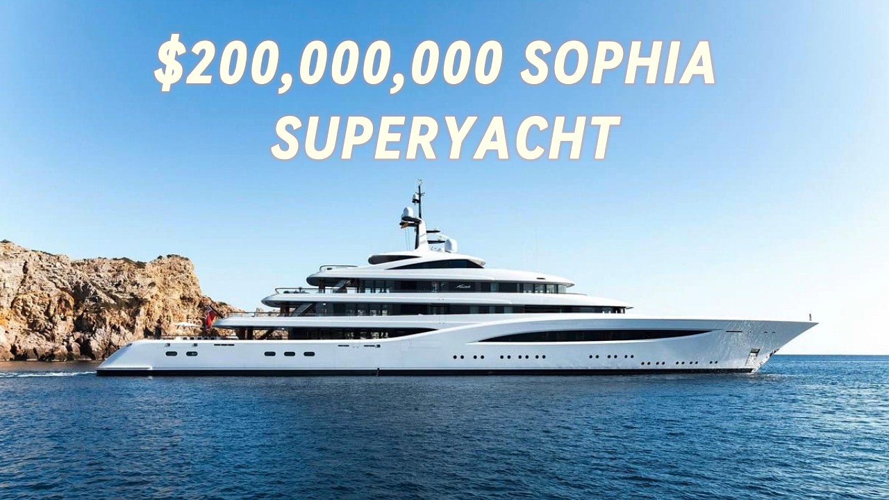 INSIDE the $200 Million SOPHIA Superyacht Tour!