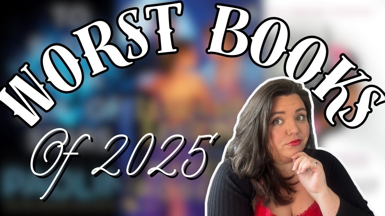 Worst Books of 2025 | Rants, DNF's and Low Ratings