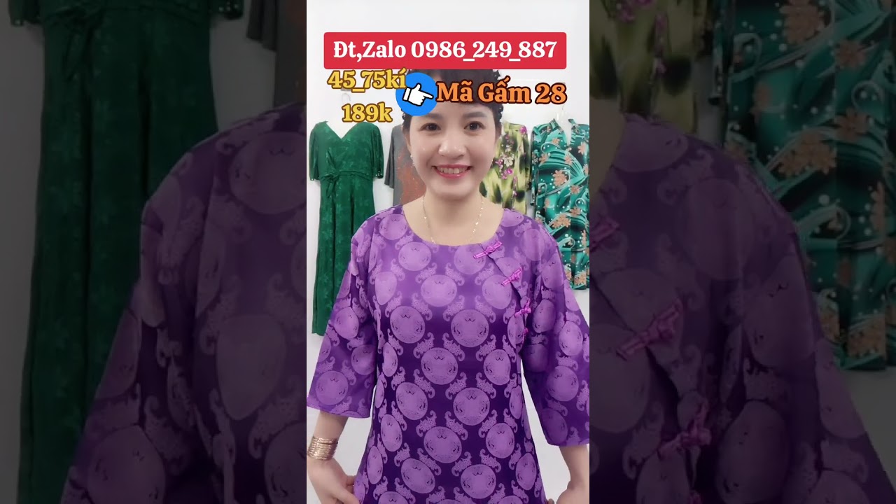 💥Mã Gấm 28. Ngày 6/3(Clip số 1)☎️Đt,zalo 0986_249_887. Bộ Gấm 2Da  Siêu Sang (45_75kí)(189k)