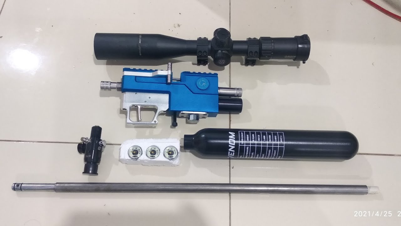 Unboxing Tabung Venom 360cc Jenong OD 50 Dan Mano Meter FX 3500 PSI #Part - 18