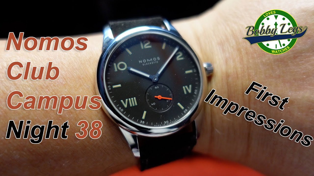 Unboxing (sorta) and First Impressions - Nomos Club Campus Night ref. 738