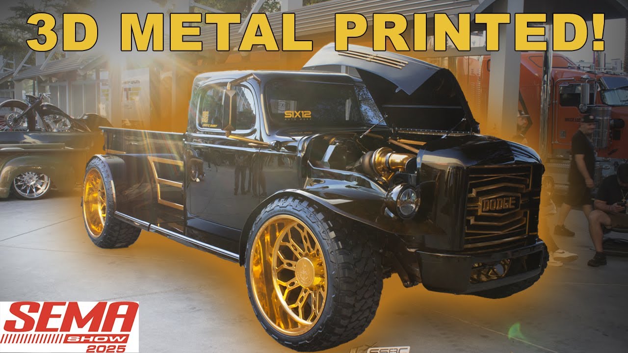 3D Printing Custom Parts for a SEMA Truck!