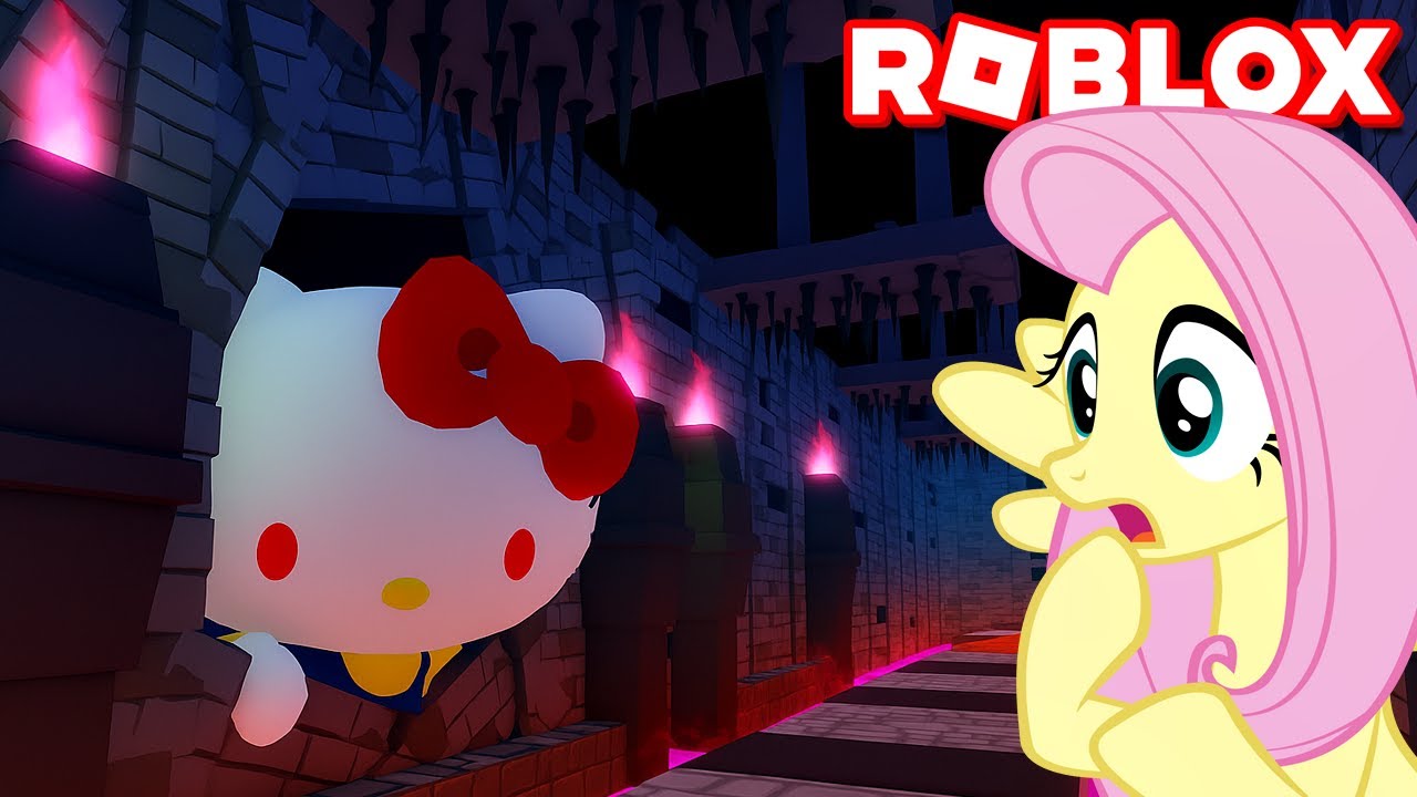 ESCAPANDO DA CASA da HELLO KITTY (Roblox) #LuliRarity