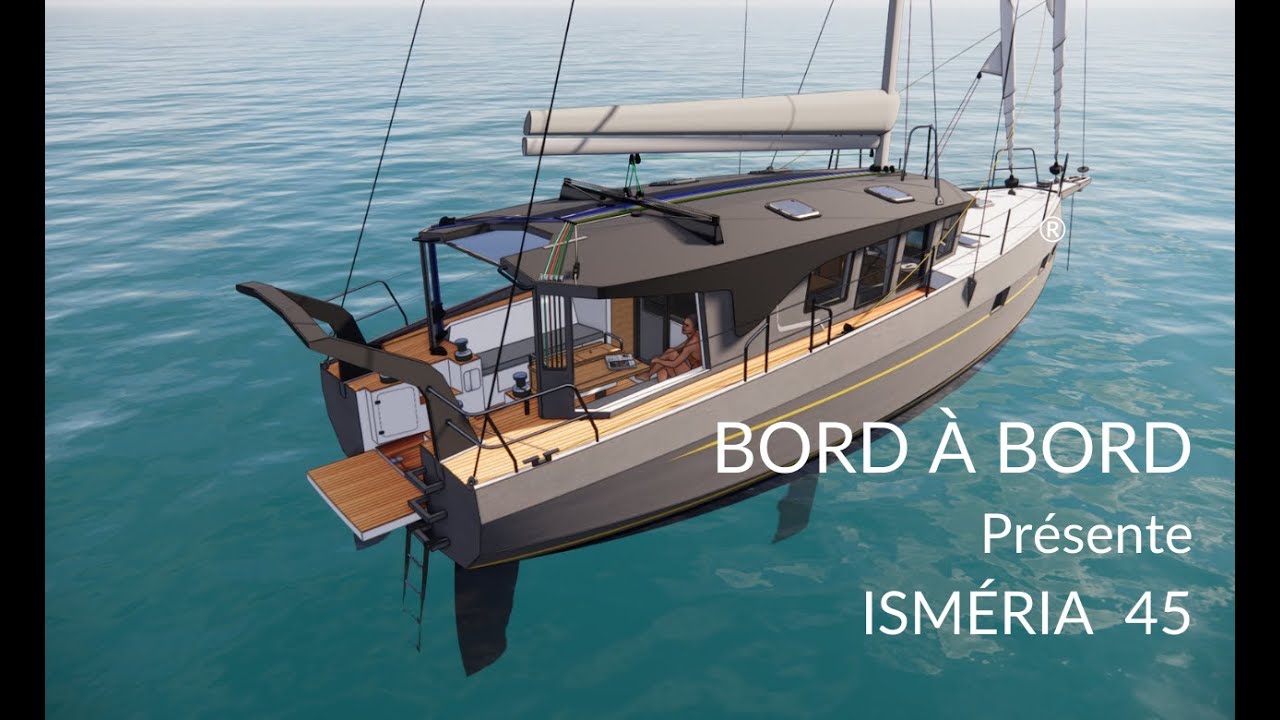 Isméria 45 - Voilier en aluminium à salon de pont