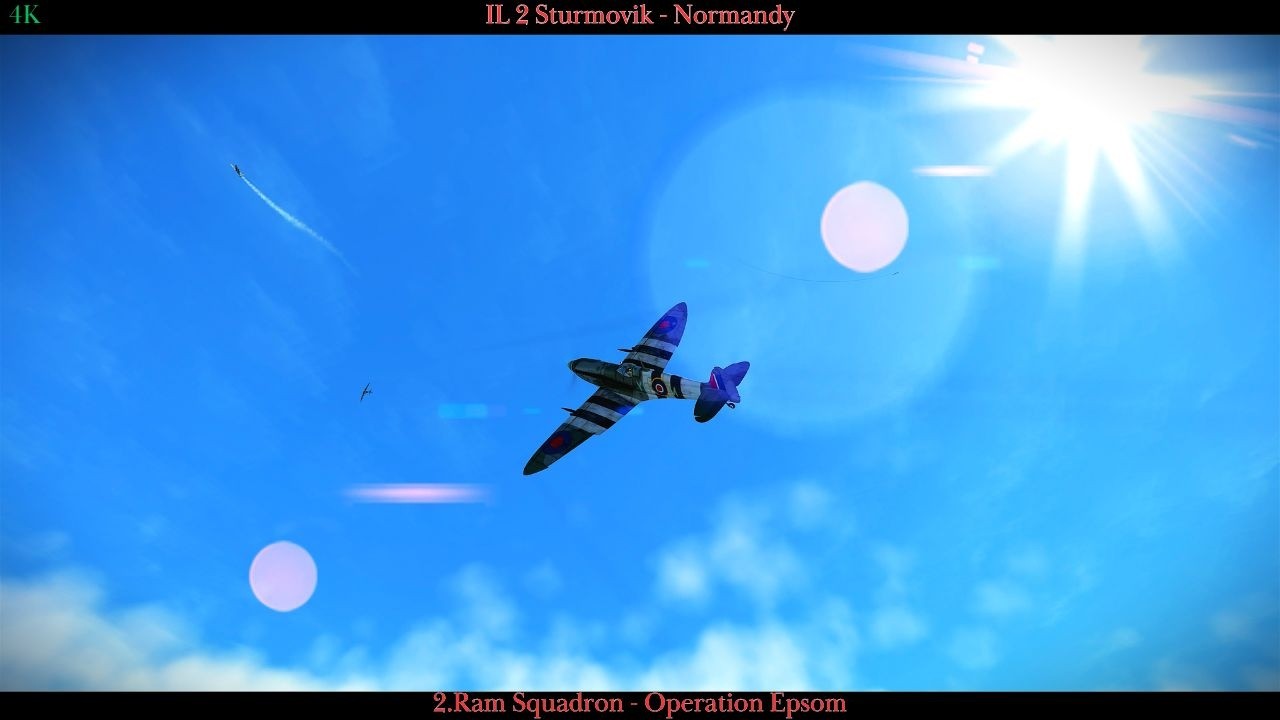 IL 2 Sturmovik - Normandy - Ram Squadron - 2. Operation Epsom - 4K
