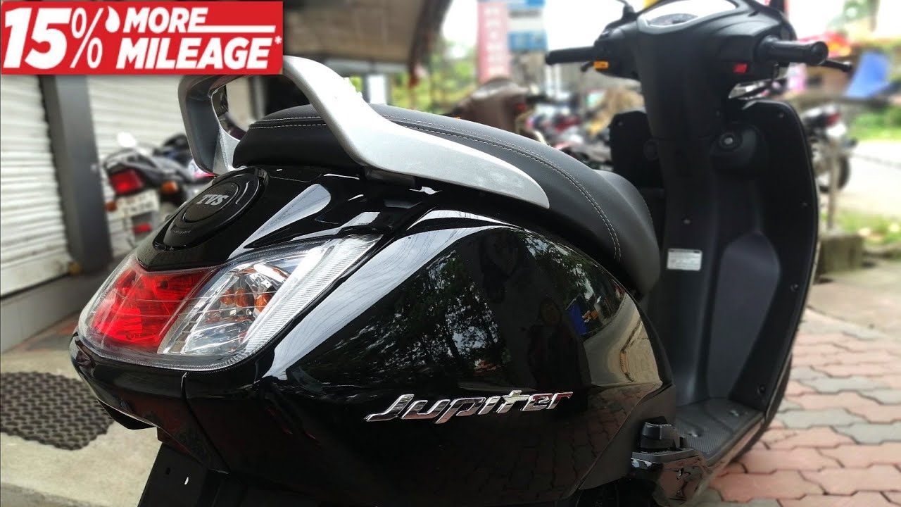 TVS Jupiter BS6 2020 | Midnight Black | Walkaround Review - 2020 TVS Jupiter BS6 | Features | Price
