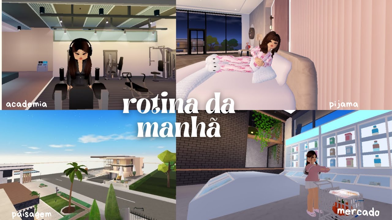 💖 Rotina da Manhã no Metro Life 🏙️ | Me Arrumei, Tomei Café e Saí pra Viver no Roblox!