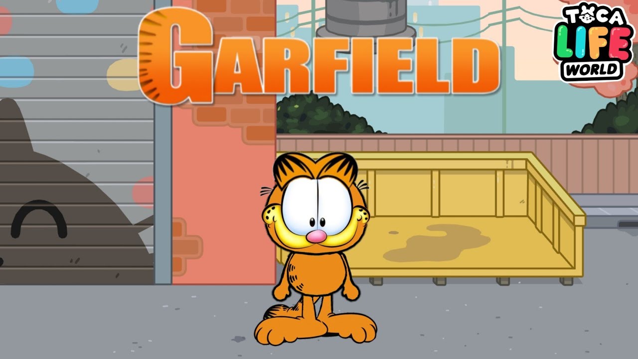 Garfield in Toca life world | Toca Boca | Toca Potter