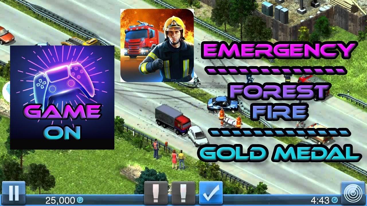 Emergency | Forest Fire | Mobile Android & IOS | Gold Medal | Walkthrough | Gameplay