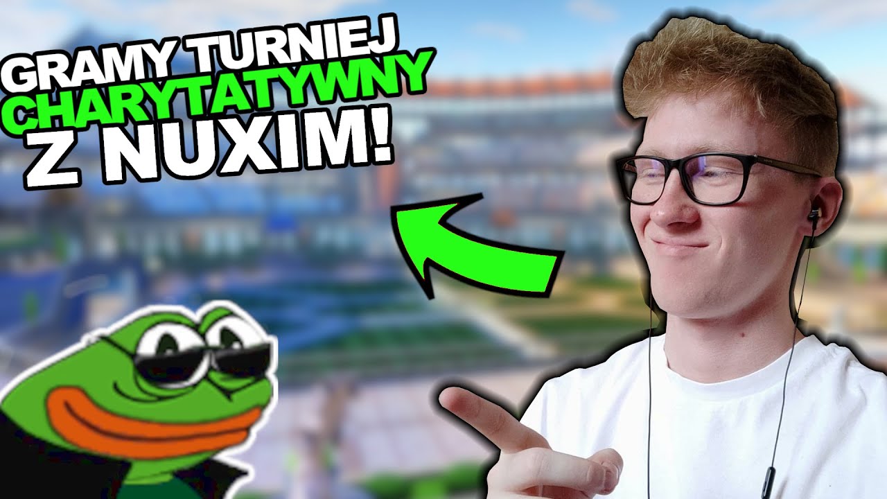 KLIPUJEMY NA TURNIEJU CHARYTATYWNYM Z NUXIE! Rocket League PL
