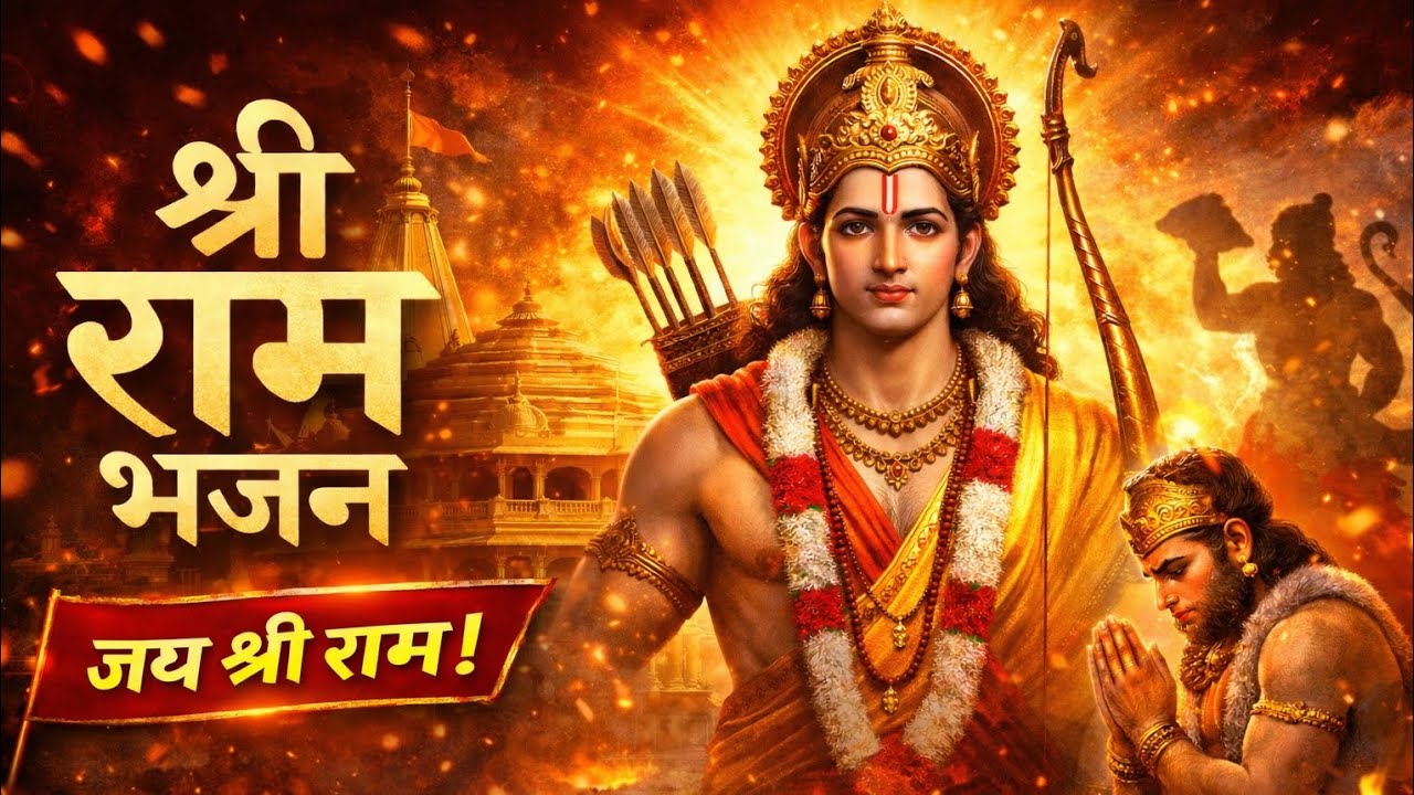 जय श्री राम 🚩भक्ति, शक्ति और मर्यादा का दिव्य संगम 🙏राम नाम में ही सारा संसार समाया है ✨