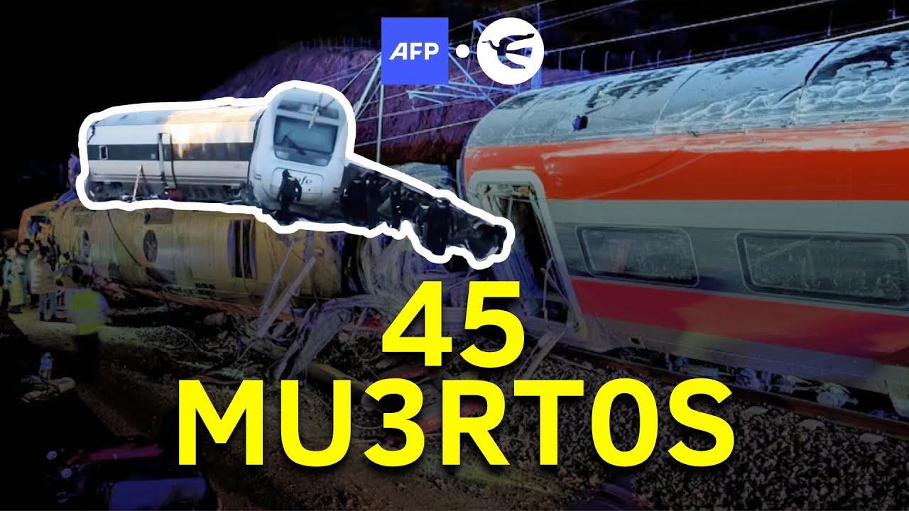 Balance final: 45 muertos en la peor tragedia de trenes en Espa&ntilde;a ⚫