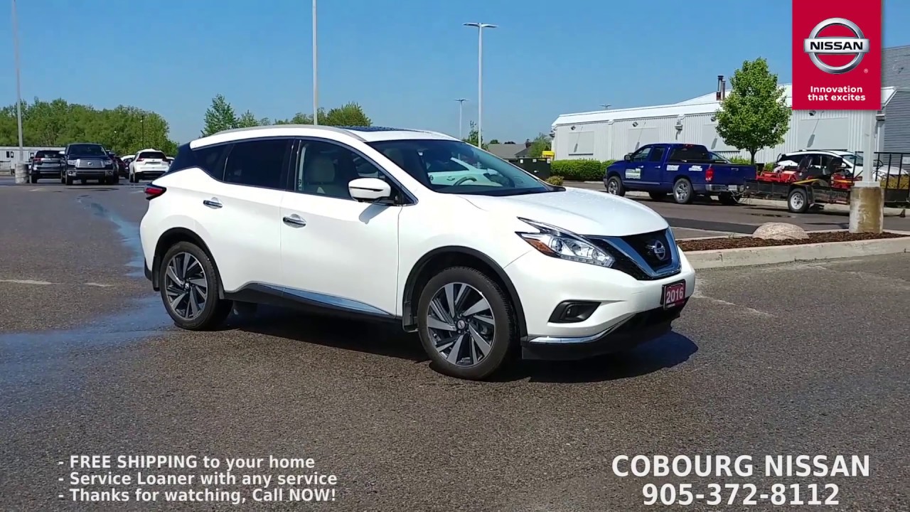 2016 Nissan Murano Platinum Review at Cobourg Nissan