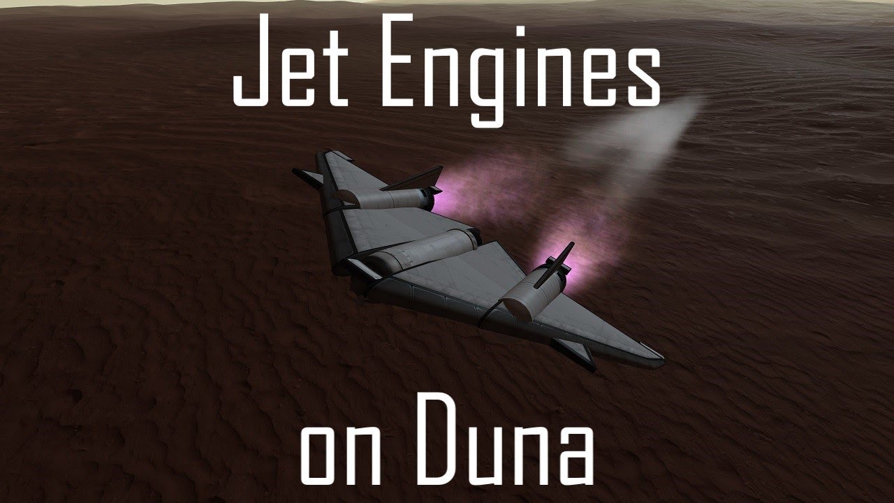 Using Jet Engines on Duna | KSP 1.11.0 Stock