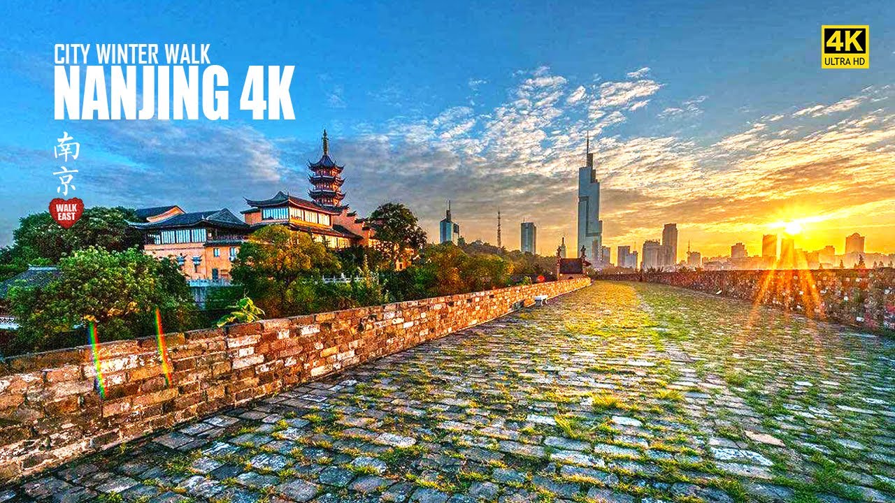 China's Historical And Cultural Jewel, Nanjing Walking Tour | Ancient City Wall | 南京 | 鸡鸣寺 | 老城墙