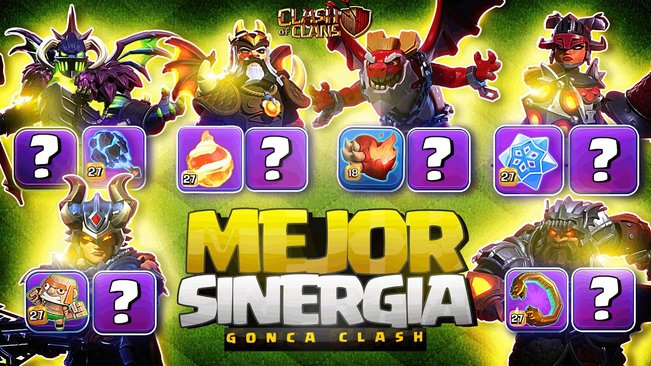 🚨 MEJORES COMBINACIONES de HABILIDADES para CADA HÉROE en Clash of Clans (Actualizado MARZO 2026)