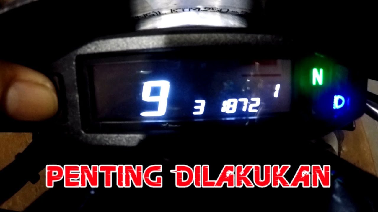 CARA SETING SPEEDOMETER KTM || KAWASAKI D TRACKER/KLX