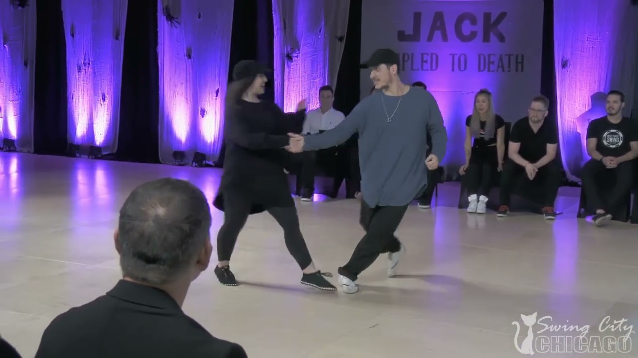 Swing City Chicago 2022 ALL STAR STRICTLY SWING - Jesse Lopez & Ariel Peck