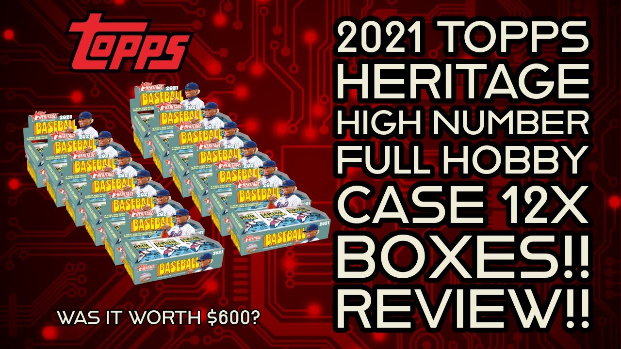 2021 TOPPS HERITAGE HIGH NUMBER BASEBALL HOBBY CASE!! DISCOUNTED CASE RIP!! WAS THIS WORTH $600