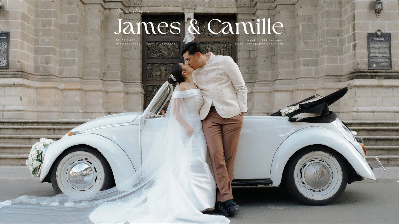 The Manila Cathedral: A Documentary Wedding SDE Film | James & Camille