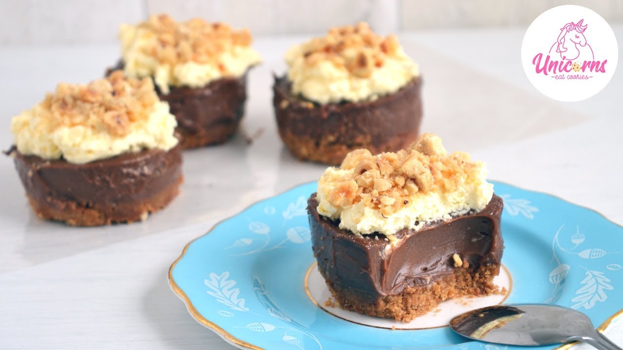 Mini Cheesecake Nutella di Nigella - Facile Veloce - La più BUONA! | UnicornsEatCookies