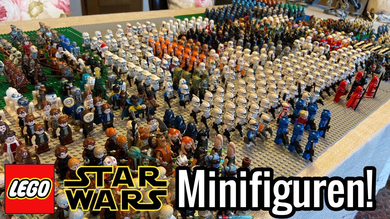 Meine LEGO Star Wars Minifiguren Armee 2020!