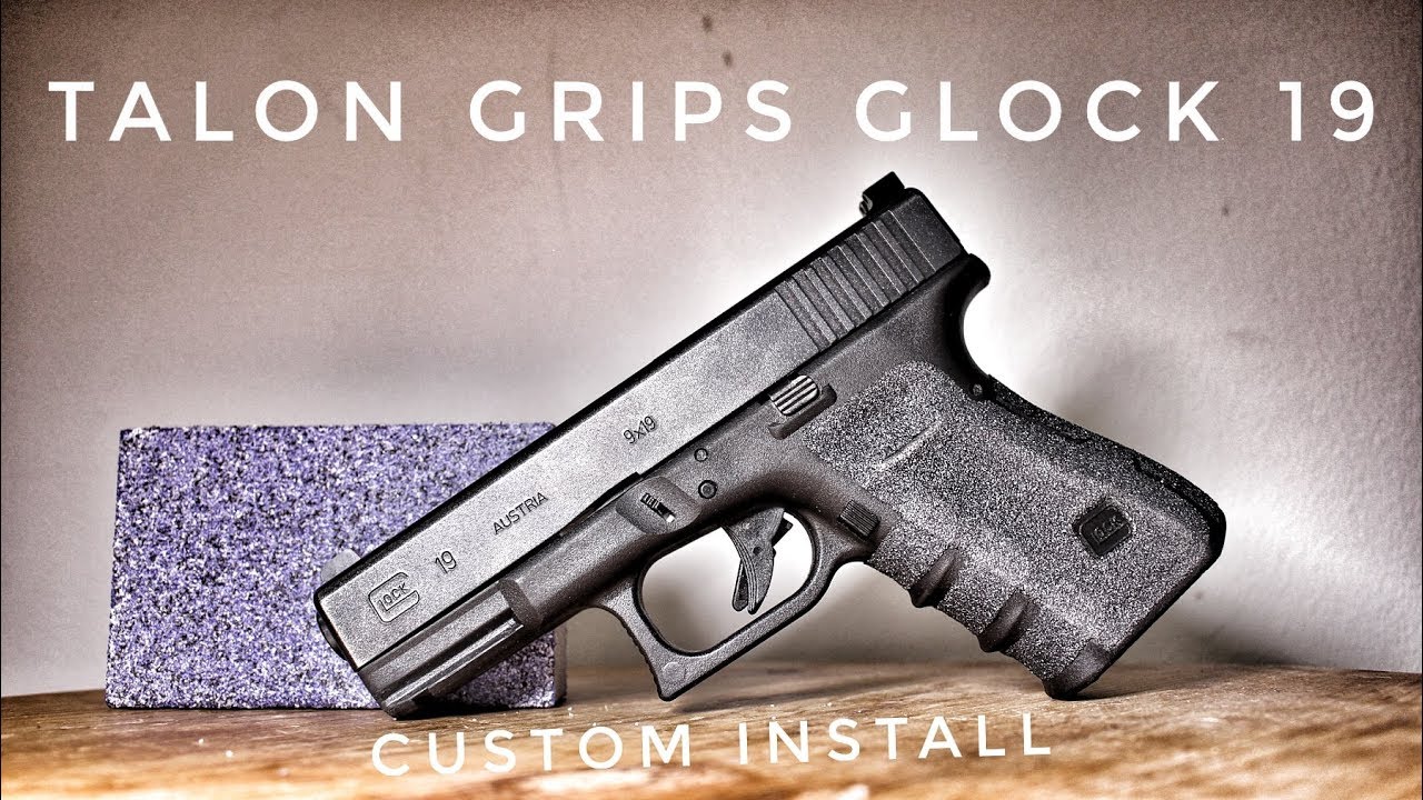 Установка Talon Grips Glock 19 Custom