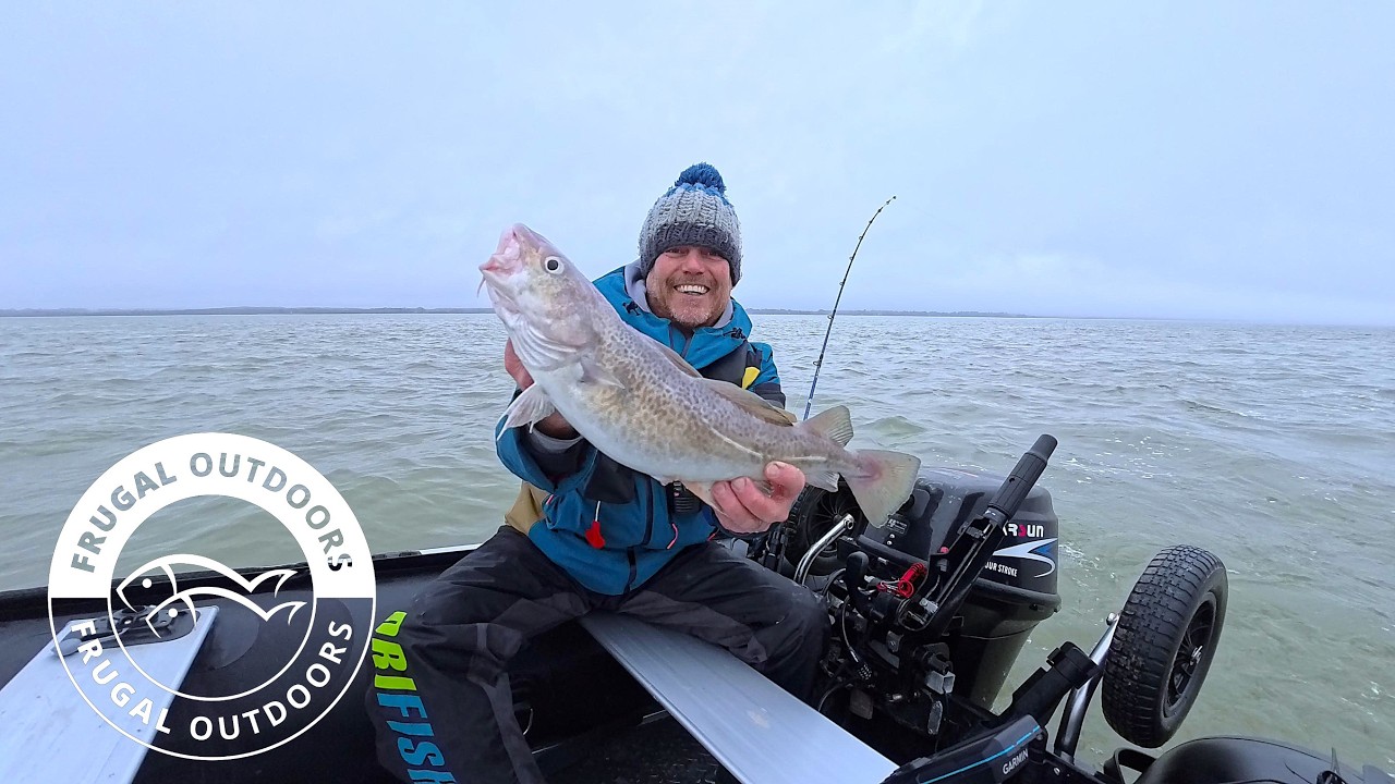 Epic day out on my Seapro Sib Catching Cod, Big Bass and Big Conger Eel Sea Fishing uk Isle of Wight