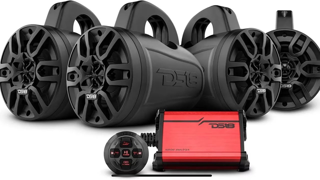 Reviewing ds18 mp4tp.4a tower speakers