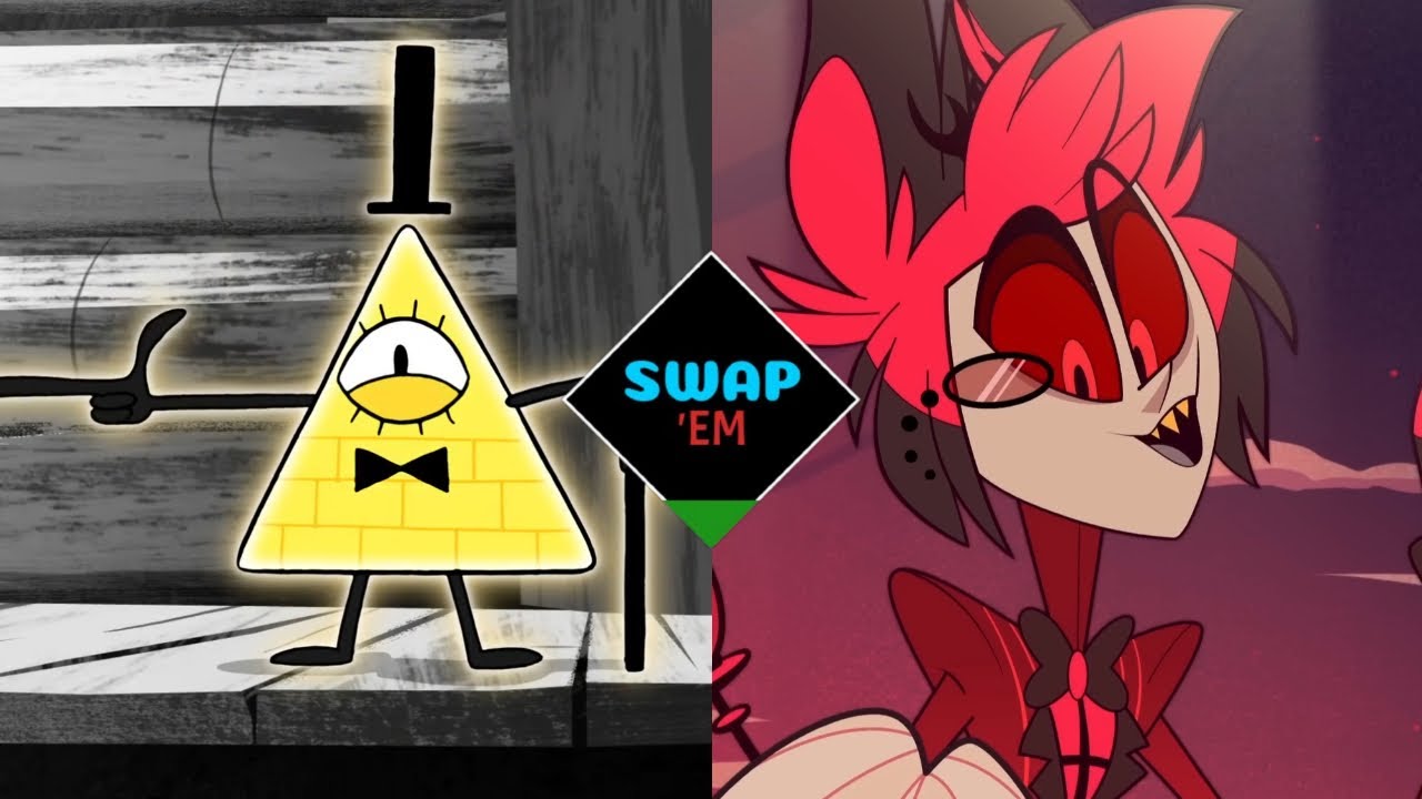 BILL CIPHER & ALASTOR (Pilot) VOICE SWAP | Gravity Falls/Hazbin Hotel