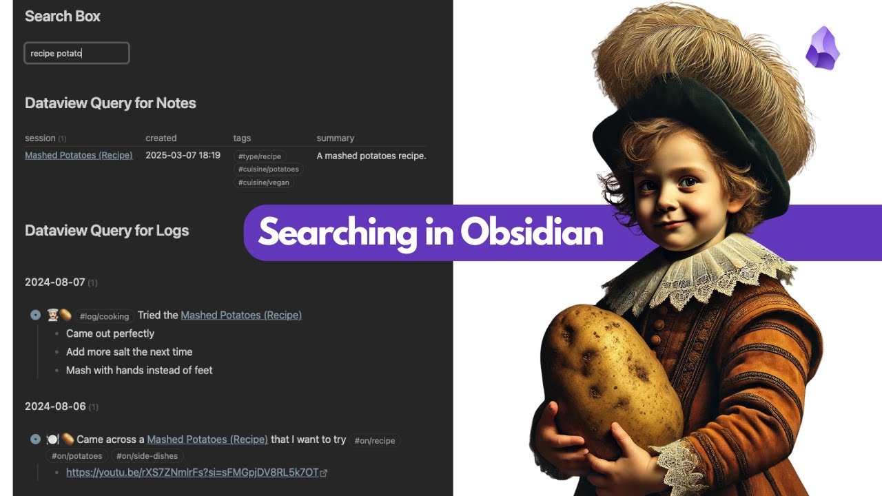 How to Search Your Notes Faster in Obsidian with Meta Bind & Dataview
