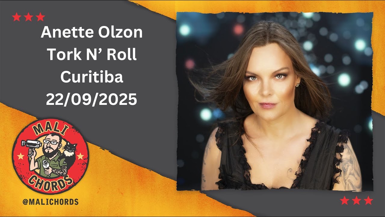 Anette Olzon em Curitiba 22.09.2025