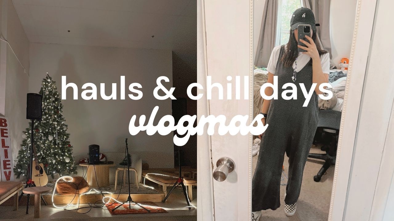 VLOGMAS ✨ Покупки в Черную пятницу, дни отдыха, изучение Библии в кофейнях