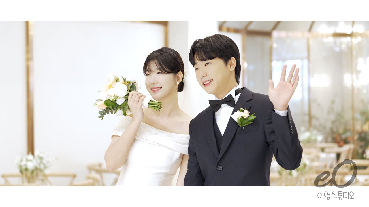 부산 w웨딩 국민연금웨딩 컨벤션홀 웨딩본식영상 시그니처 하이라이트(2인 4캠, 4K, 대표, 부대표)/이영스튜디오