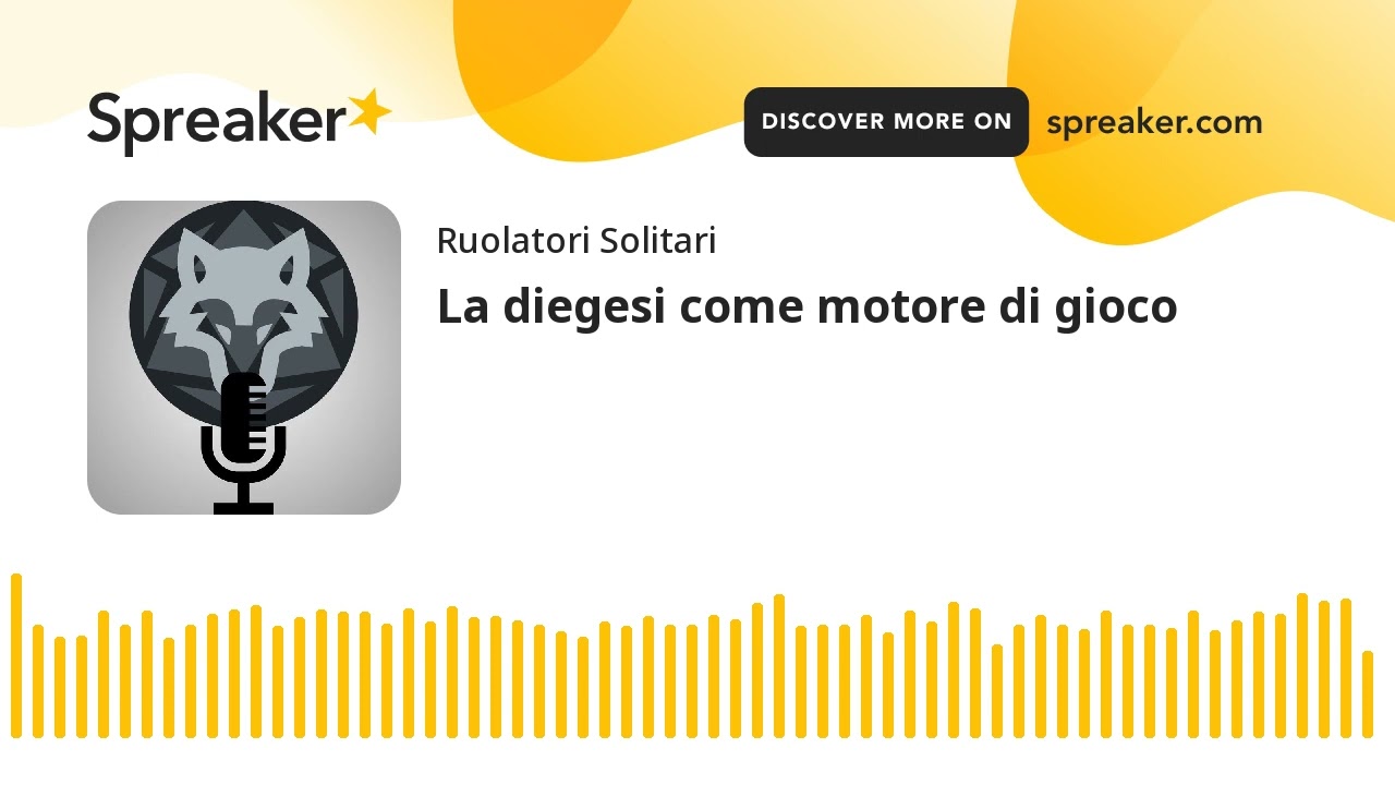La diegesi come motore di gioco (creato con Spreaker)