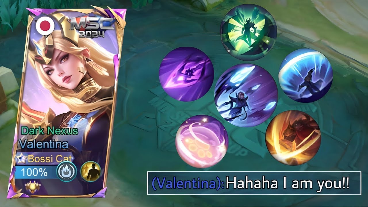 NEW MSC VALENTINA SKIN IS SUCH A GODDESS | VALENTINA NEW BEST BUILD