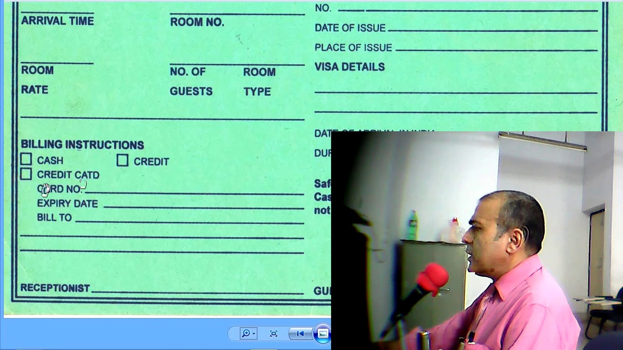 GRC Guest Registration Card in Hotel? Why registration of all hotel guests is mandatory?