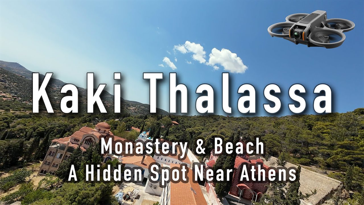 Kaki Thalassa 🌀 Monastery and Wild Seaside Beauty / Μονή & Παραλία Κακής Θάλασσας