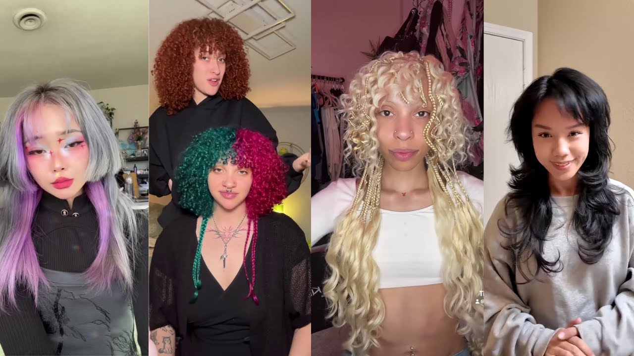 Jellyfish Haircut Transformations 🪸 | Unique Layered Hairstyles for Women 2025