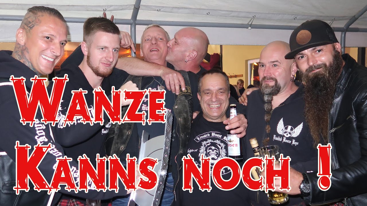 Limited Booze Boys 20 Jahre Party     Wanze kann Mandoline